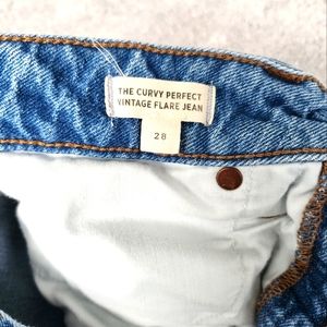 Madewell. The Curvy Perfect Vintage Jean. Size 28. Prefect Condition